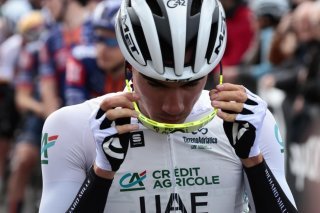 Juan Ayuso: victoire et maillot de leader samedi KEYSTONE/EPA/ROBERTO BETTINI